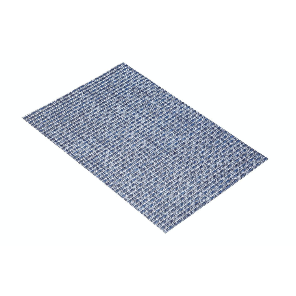 Dark Blue Weave Easy Clean Placemat - Distinctly Living