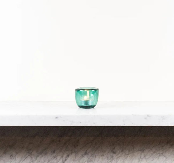 Deep Green Tealight Holder - Distinctly Living
