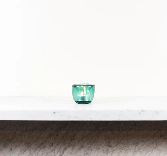 Deep Green Tealight Holder - Distinctly Living