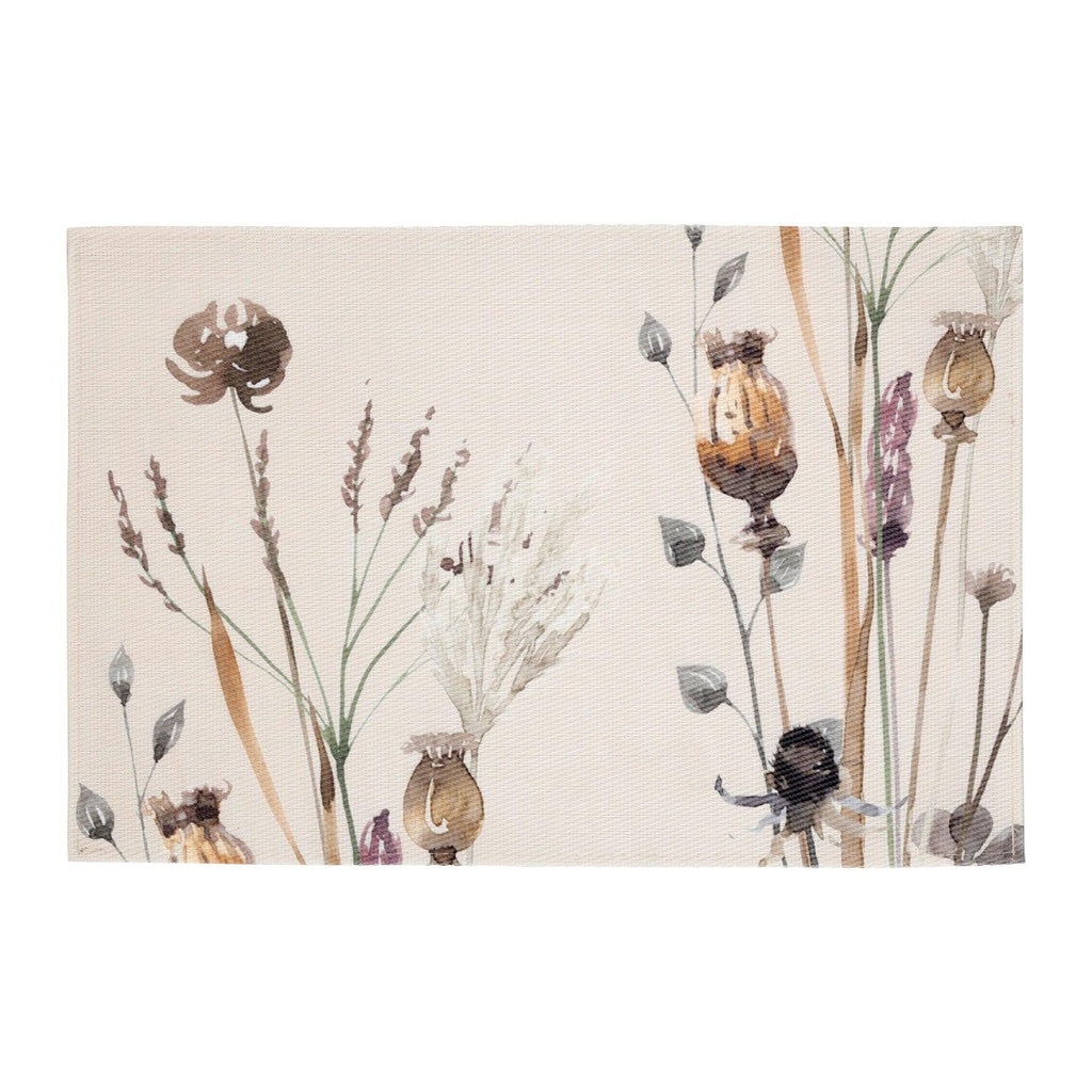 Dried Flowers Easy Clean Placemat - Distinctly Living