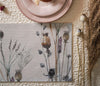 Dried Flowers Easy Clean Placemat - Distinctly Living