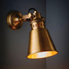 Edward Wall Light - Antique Brass - Distinctly Living 