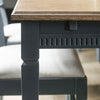 Emelia Extending Table - Lead or Ink Colour Legs - Distinctly Living