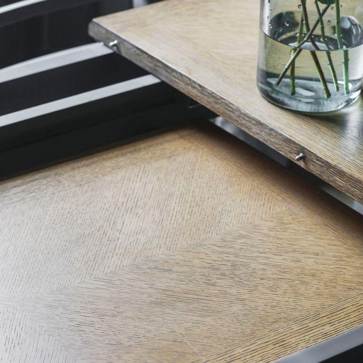 Emelia Extending Table - Lead or Ink Colour Legs - Distinctly Living
