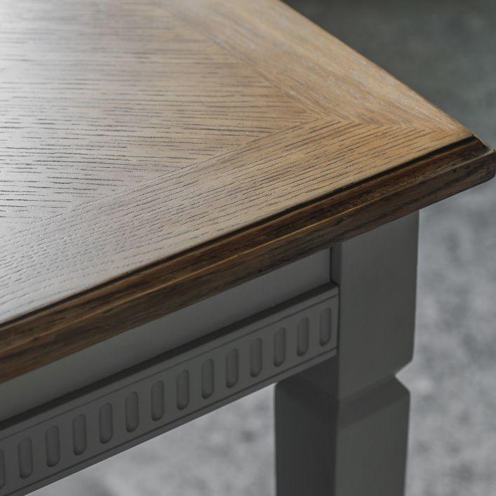 Emelia Extending Table - Lead or Ink Colour Legs - Distinctly Living