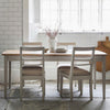 Emelia Extending Table - Lead or Ink Colour Legs - Distinctly Living