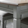 Emelia Extending Table - Lead or Ink Colour Legs - Distinctly Living