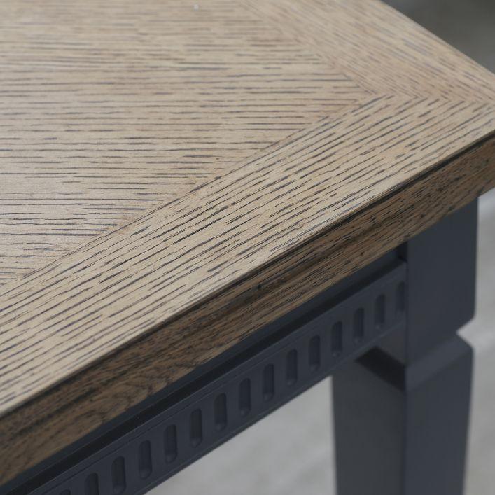 Emelia Extending Table - Lead or Ink Colour Legs - Distinctly Living