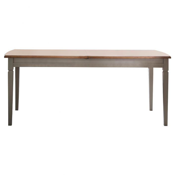 Emelia Extending Table - Lead or Ink Colour Legs - Distinctly Living