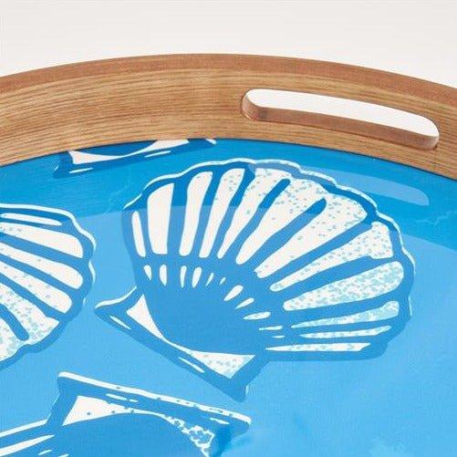 Enameled Shell Tray - Large or Small - Distinctly Living 