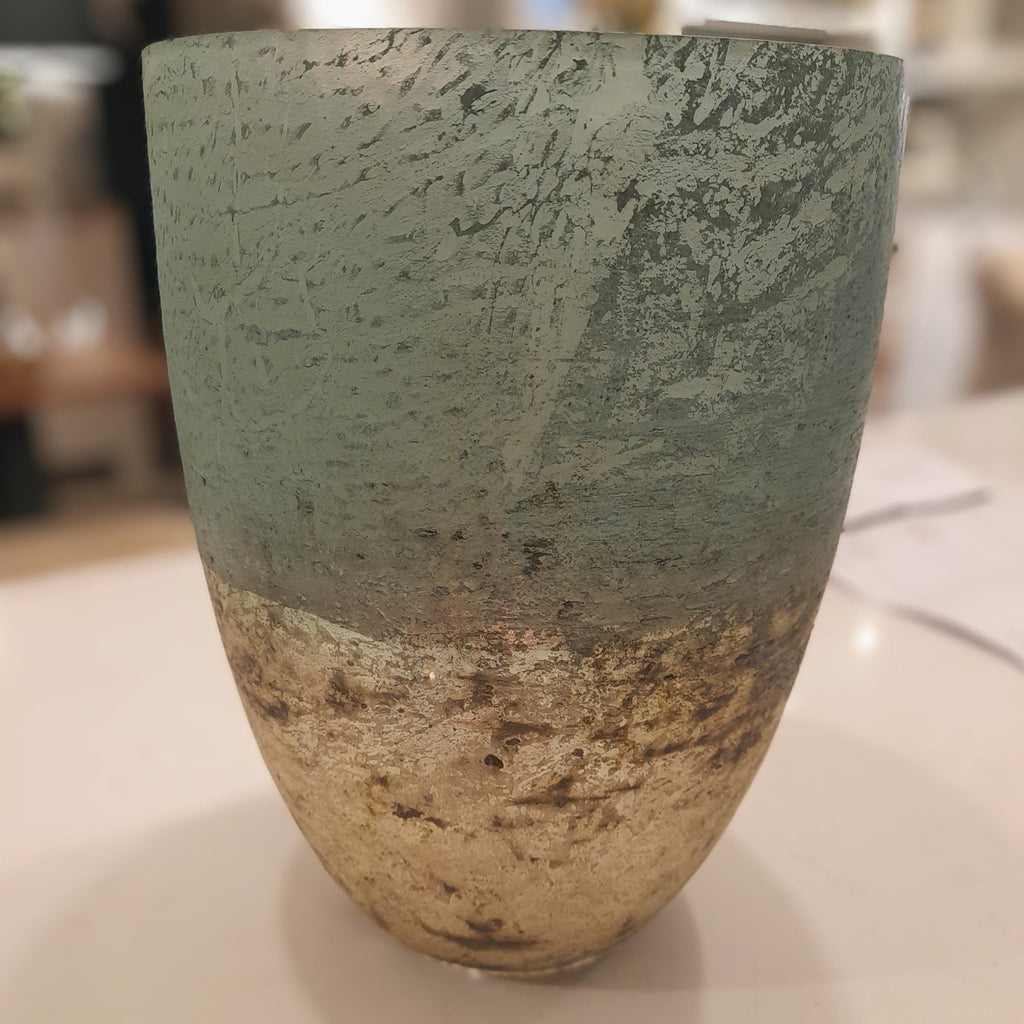 Extra Large Aquamarine Votive - Distinctly Living