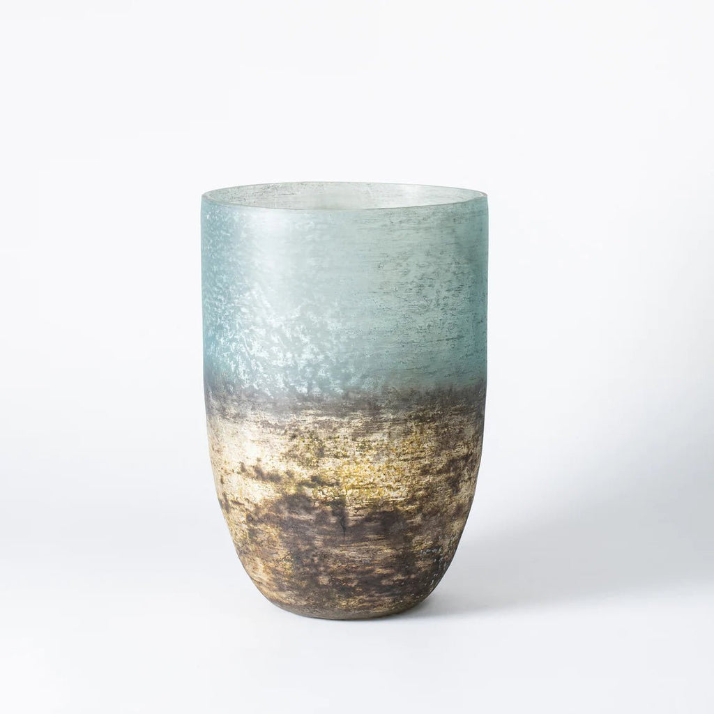 Extra Large Aquamarine Votive - Distinctly Living