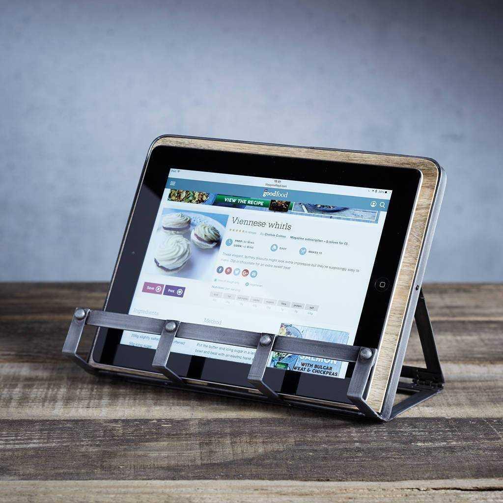 Factory Cookbook / Tablet Stand - Distinctly Living 