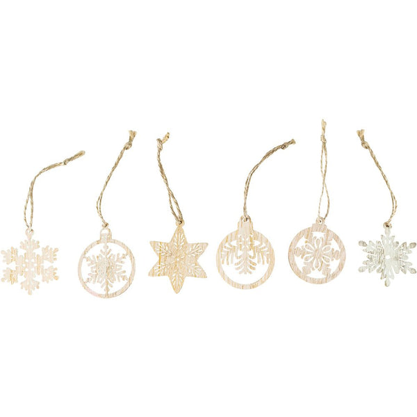 Festive Gold Christmas Crackers - Set of 6 - Distinctly Living