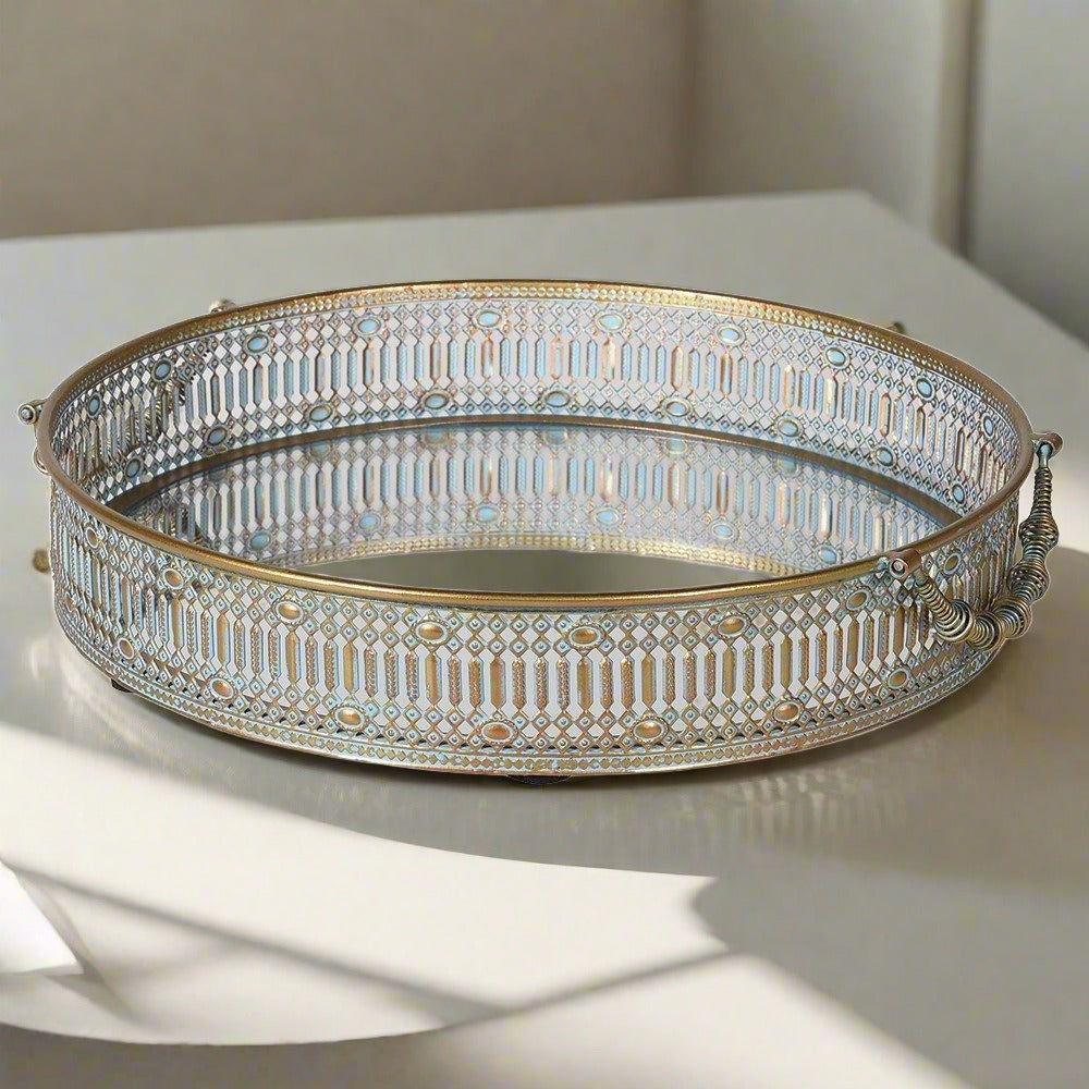 Filigree Mirror Tray - Distinctly Living