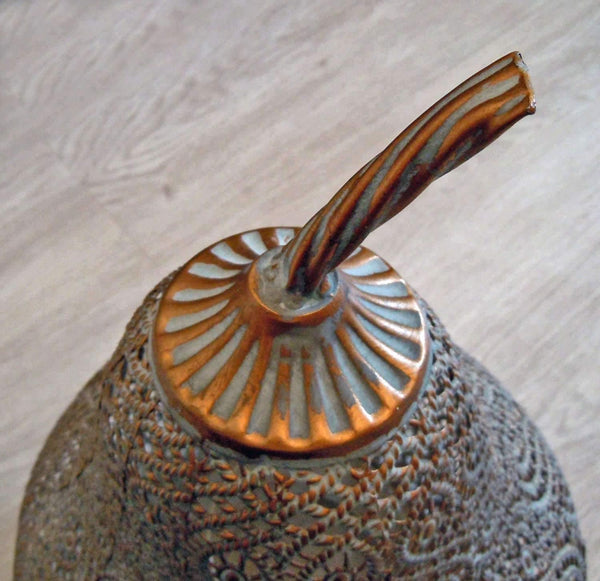 Filigree Pear Lantern - Distinctly Living