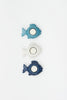 Fish Tealight Holder - Blue, White or Turquoise - Distinctly Living 