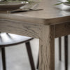 Folk Oak Extending Rectangular Dining Table - Natural or Smoked - Distinctly Living 