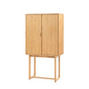 Folk Oak - Drinks Cabinet - Natural or Smoked - Distinctly Living 