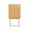 Folk Oak - Drinks Cabinet - Natural or Smoked - Distinctly Living 