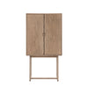 Folk Oak - Drinks Cabinet - Natural or Smoked - Distinctly Living 