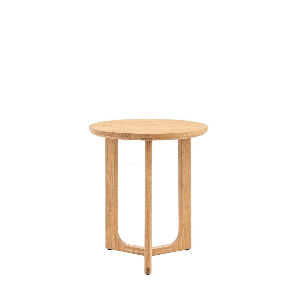 Folk Oak Side Table - Natural or Smoked - Distinctly Living 