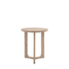 Folk Oak Side Table - Natural or Smoked - Distinctly Living 