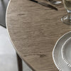 Folk Oak Round Dining Table - Natural or Smoked - Distinctly Living 