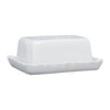 French White Ceramic Butter Dish - Distinctly Living