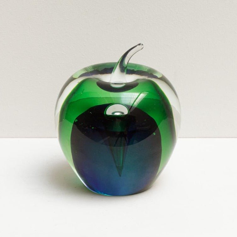 Glass Apple Paperweight - Distinctly Living