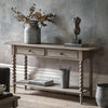 Globe Console - Oak - Distinctly Living 