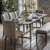 Globe Extending Dining Table - Oak - Distinctly Living 