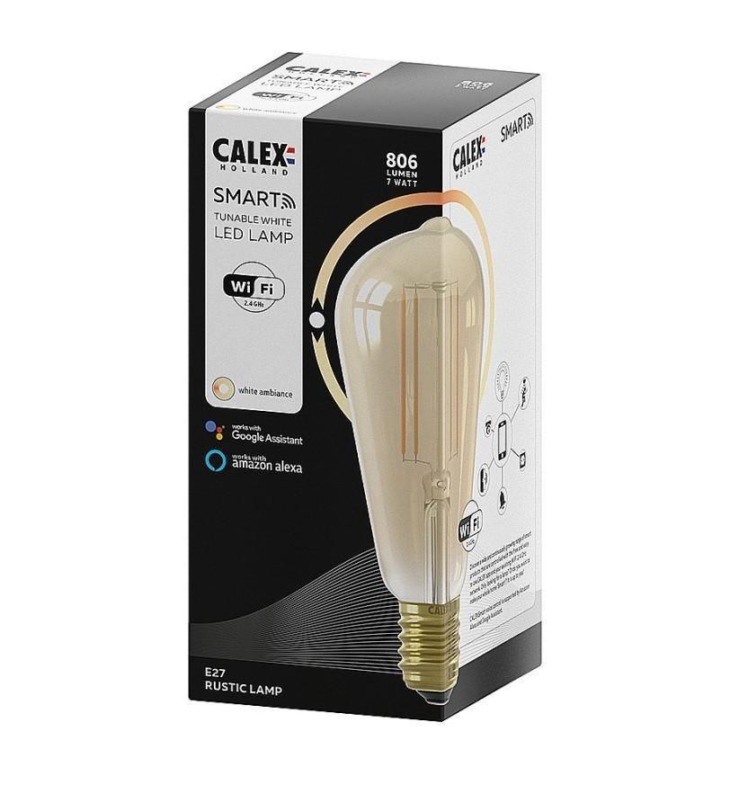 Golden Rustic Smart Bulb - Dimmable E27 - Distinctly Living