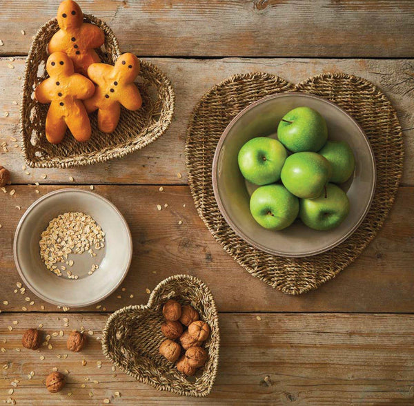Heart Seagrass Placemat - Distinctly Living
