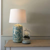 Herons Light Blue Lamp and Shade - Distinctly Living 