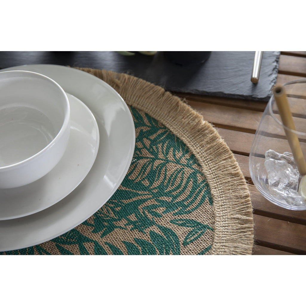 Indo Green Set of 4 Placemats - Distinctly Living