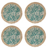 Indo Green Set of 4 Placemats - Distinctly Living 