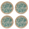 Indo Green Set of 4 Placemats - Distinctly Living