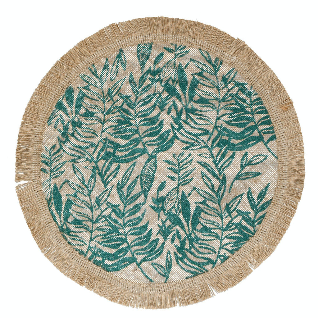 Indo Green Set of 4 Placemats - Distinctly Living 