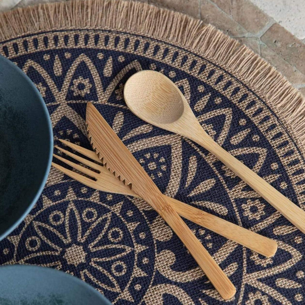 Indo Ink Set of 4 Placemats - Distinctly Living