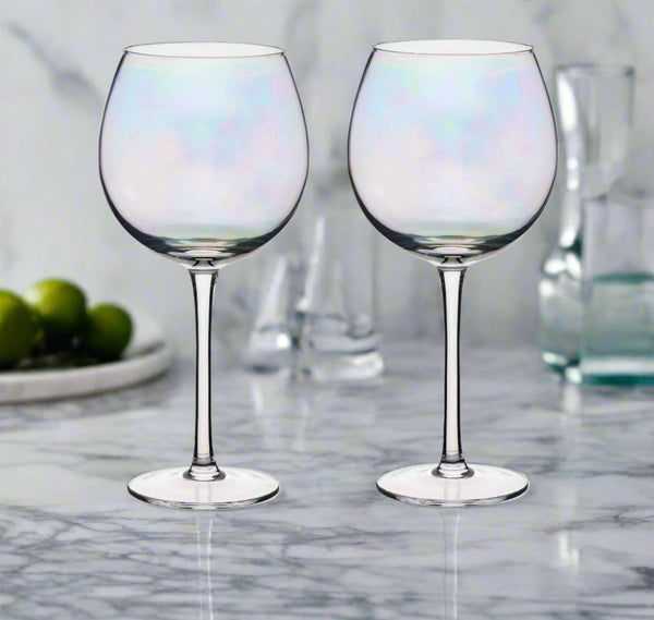 Iridescent Gin Glasses - Set of two - Distinctly Living