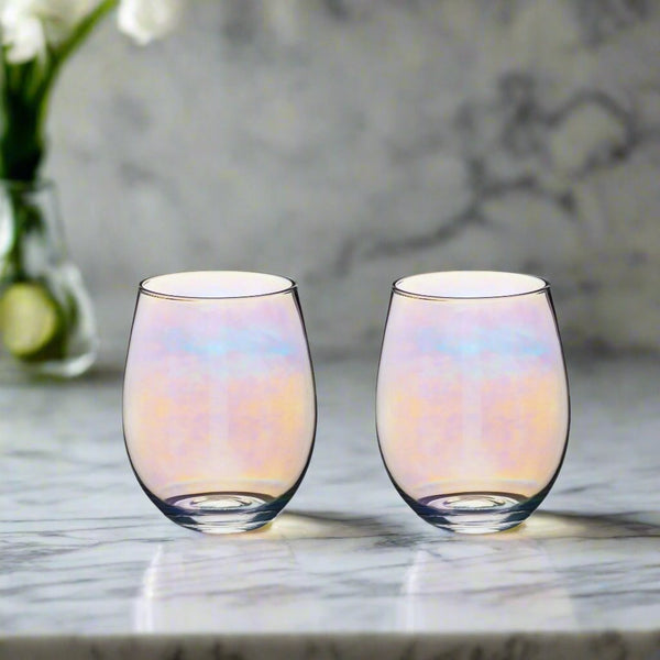 Iridescent Tumblers - Set of 2 - Distinctly Living