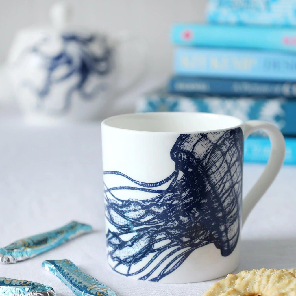 Jellyfish Mug Fine Bone China Mug - Distinctly Living