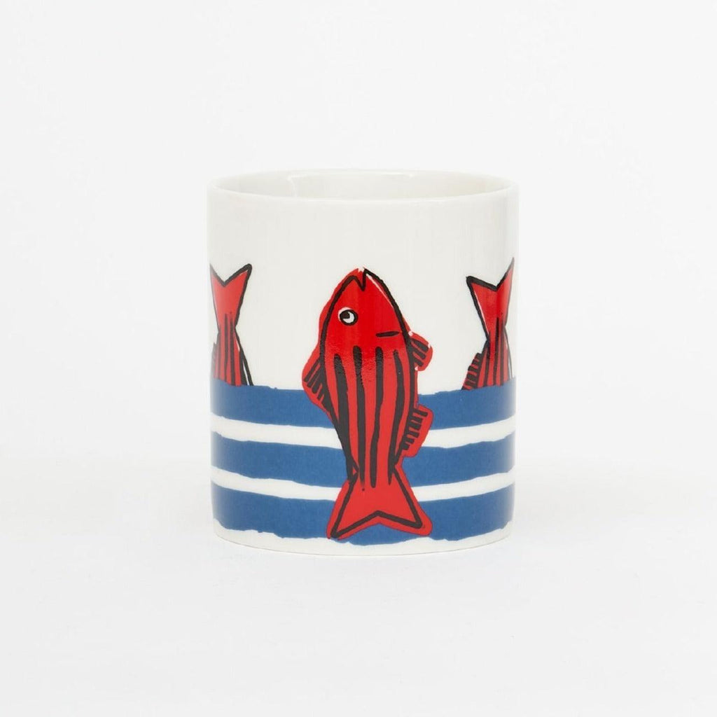Jumping Red Fish Mug - Distinctly Living