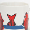Jumping Red Fish Mug - Distinctly Living