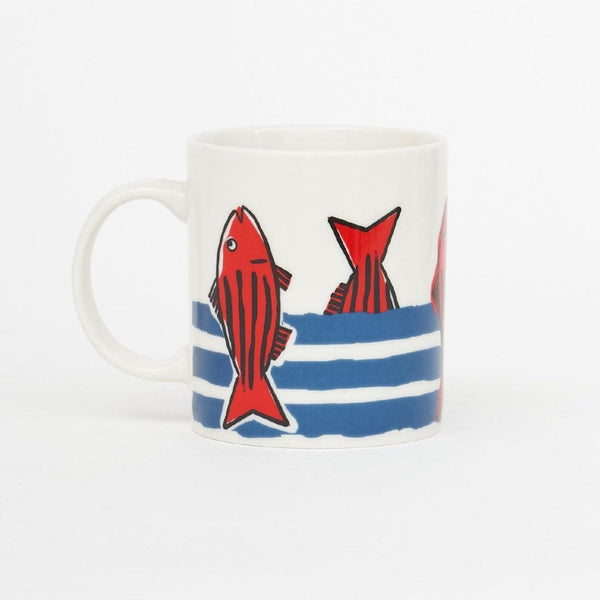 Jumping Red Fish Mug - Distinctly Living