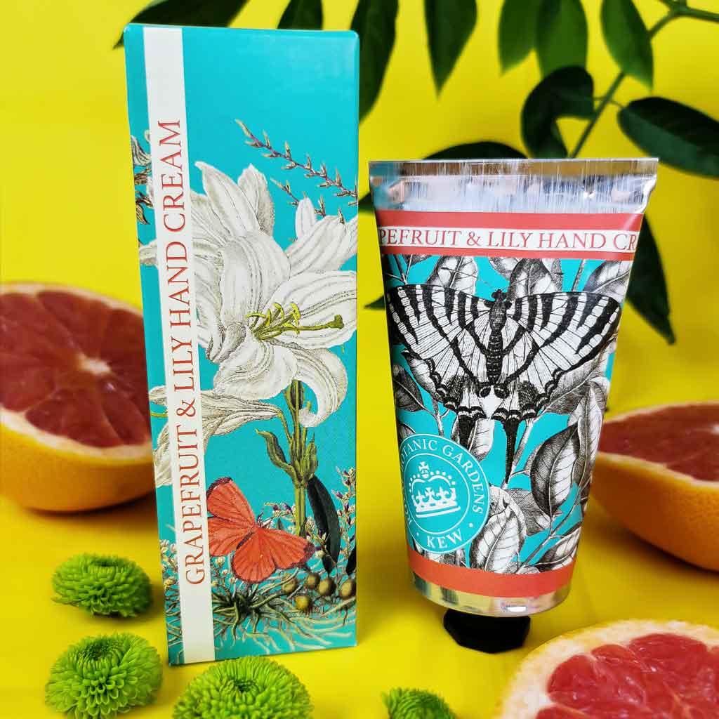Kew Gardens Grapefruit and Lily Hand Cream - Distinctly Living