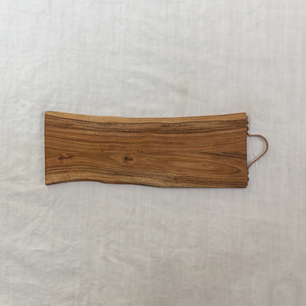 Leather Handled Chopping Board - Distinctly Living