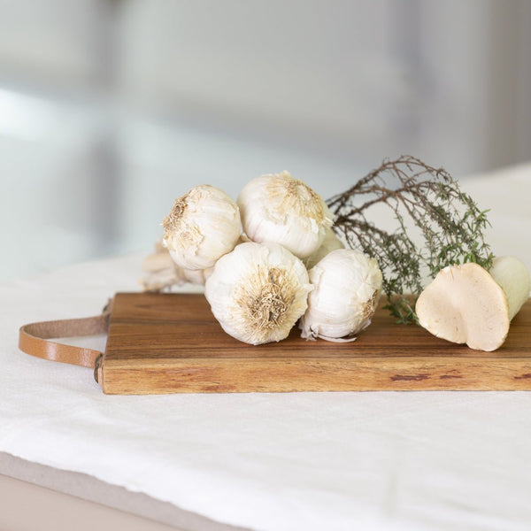 Leather Handled Chopping Board - Distinctly Living