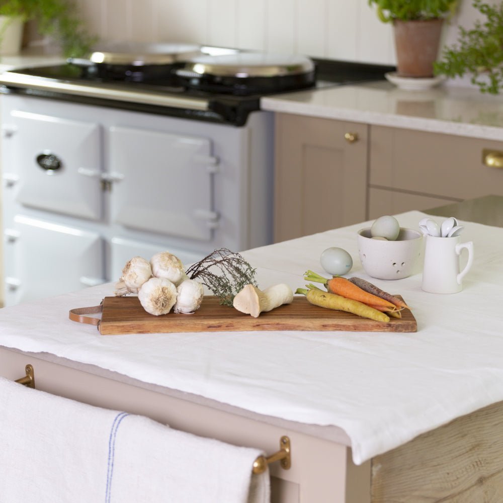 Leather Handled Chopping Board - Distinctly Living